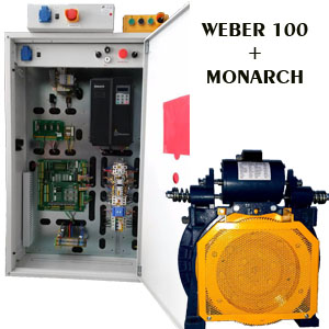 WEBER 100 (380V) 630KG 1.75M/S MONARCH ترون